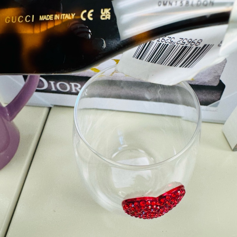 Gucci Brown Rectangular Sunglasses - image 6